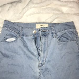 Pacsun light wash jeans!